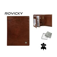 Pánska kožená peňaženka