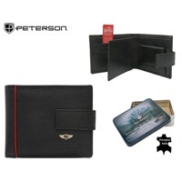 Pánska kožená peňaženka PETERSON